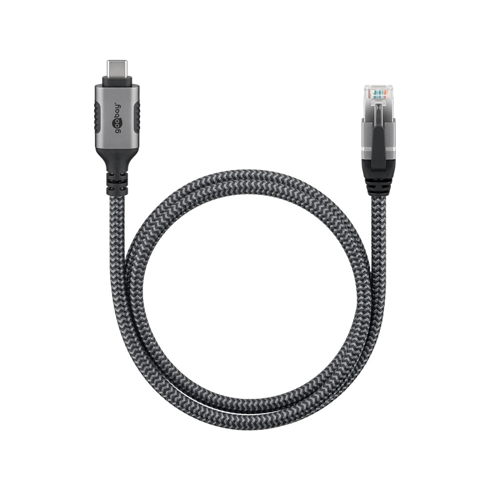 Goobay Ethernet-Kabel USB-C™ 3.1 auf RJ45, 10 m Kabel Produkt Bild 5