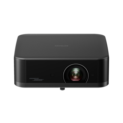 Epson Lifestudio Pop - EF-62B eleganter Smart-Projektor Schwarz, mit Sound by Bose und Google TV, Epson Projection Studio App