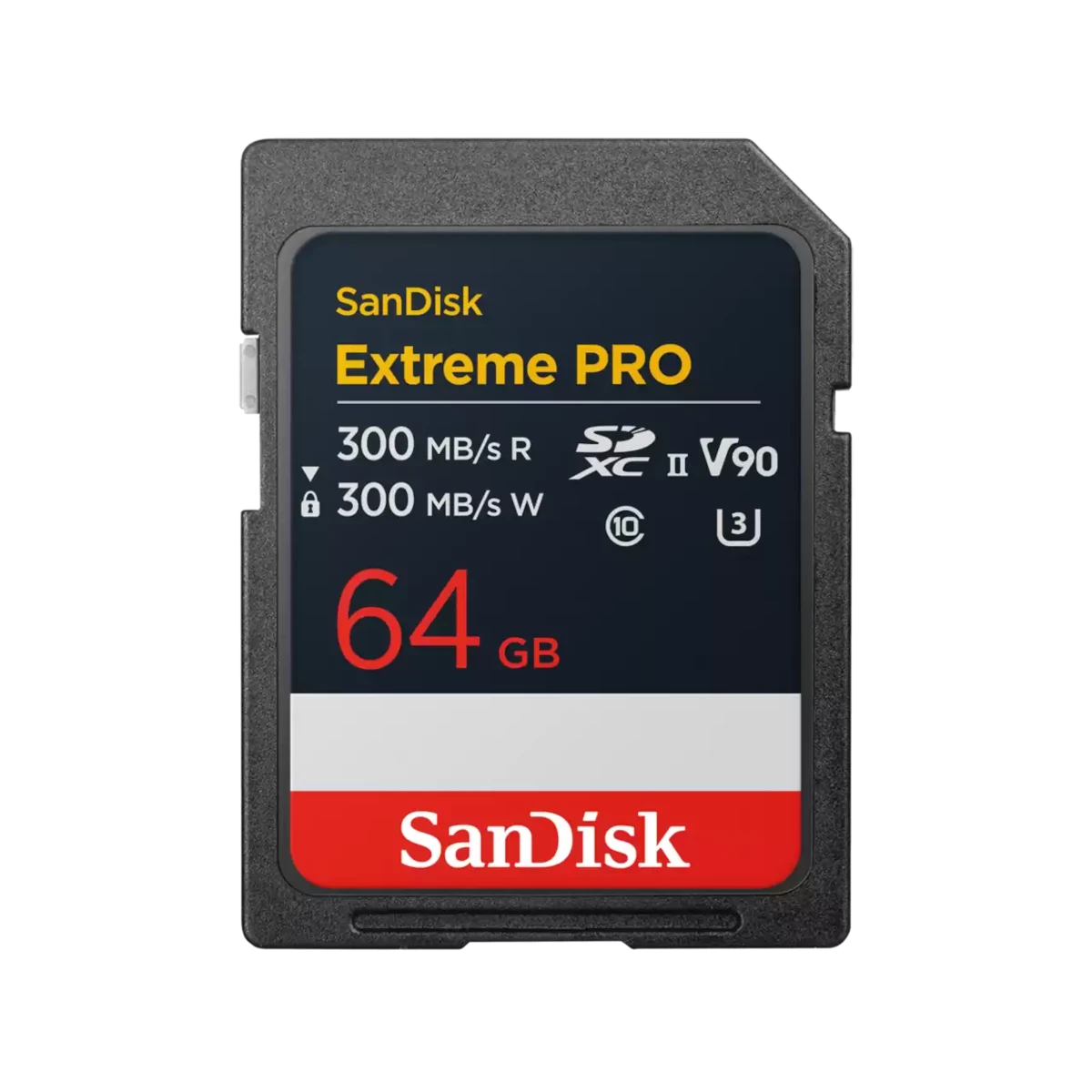 SanDisk SD Extreme Pro 64GB UHS-II 300MB/s V90