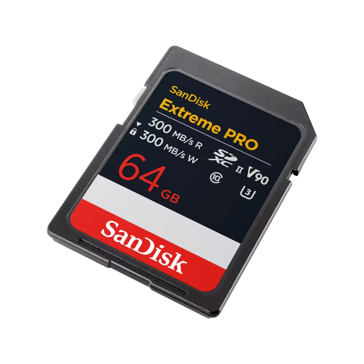 SanDisk SD Extreme Pro 64GB UHS-II 300MB/s V90 Speicherkarten Produkt Bild 2