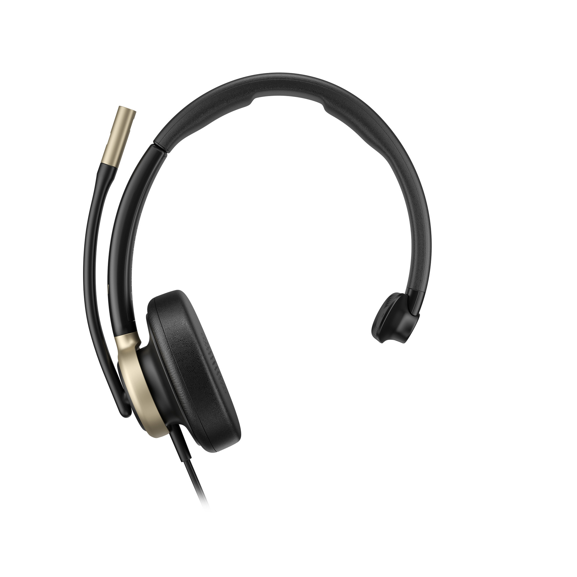 HP Poly Mission 815 Mono-Headset mit USB-A/C, kabelgebunden Microsoft Teams-zertifiziert, Aktives Noise Cancelling (ANC), KI-Geräuschunterdrückung mit
