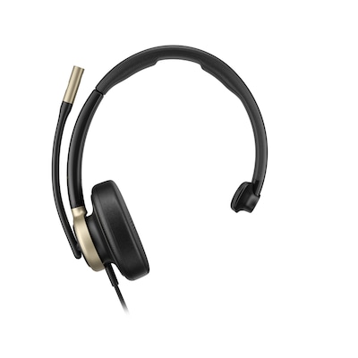 HP Poly Mission 815 Mono-Headset mit USB-A/C, kabelgebunden Microsoft Teams-zertifiziert, Aktives Noise Cancelling (ANC), KI-Geräuschunterdrückung mit