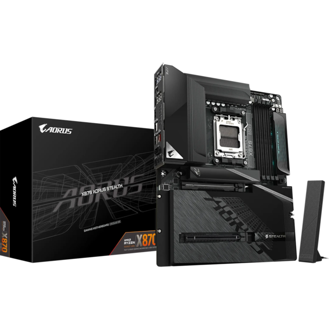 Gigabyte X870 AORUS STEALTH motherboard