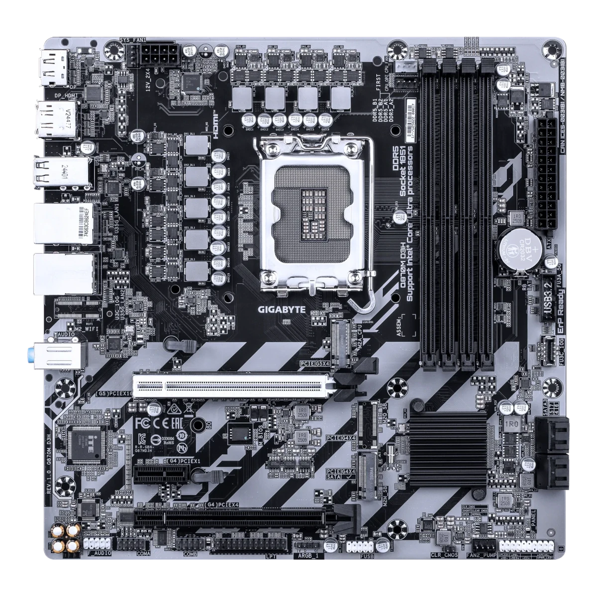 GIGABYTE Q870M D3H Mainboard