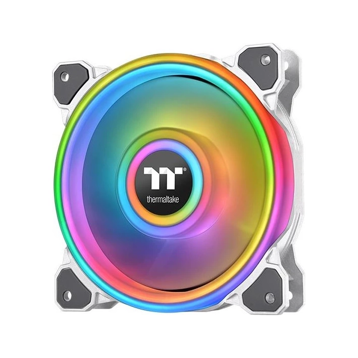 Riing Quad 14 RGB Radiator Fan TT Premium Edition Single Fan Pack - White Gehäuselüfter