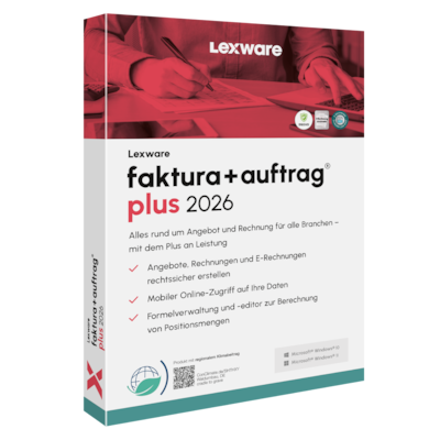 Lexware faktura+auftrag plus 2026 - Abo