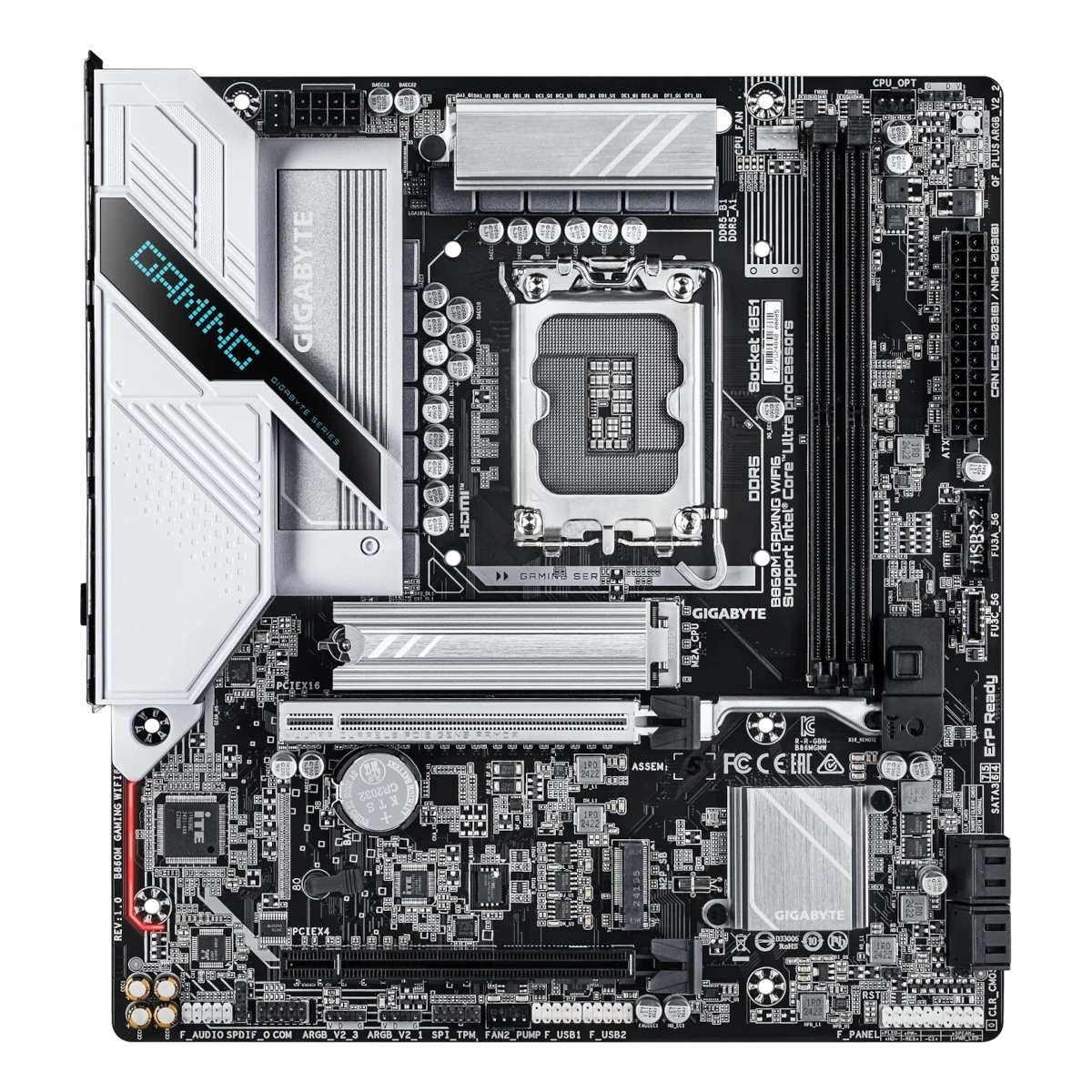 Gigabyte B860M Gaming WiFi6 motherboard