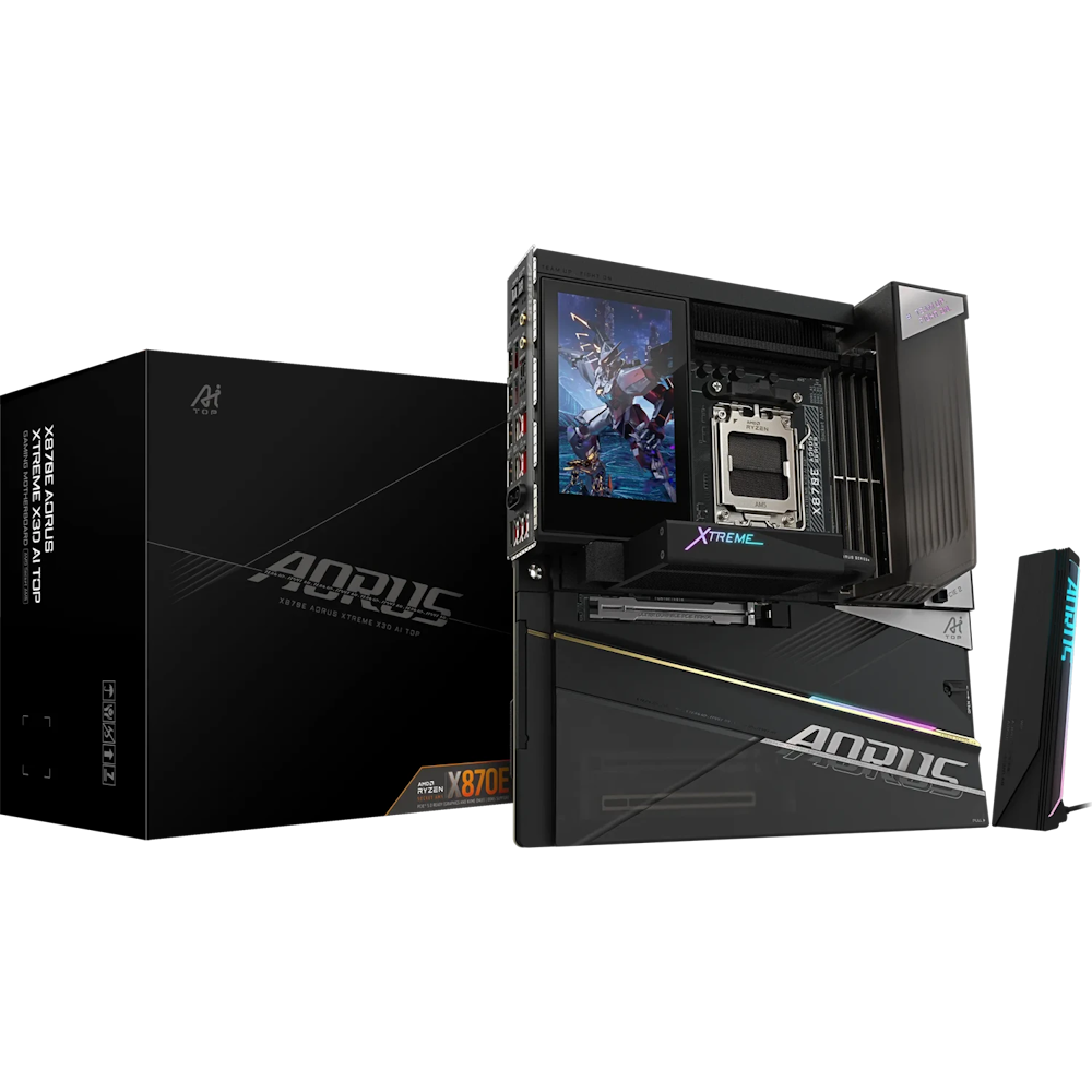 GIGABYTE X870E AORUS Xtreme X3D AI TOP Mainboard Sockel AM5