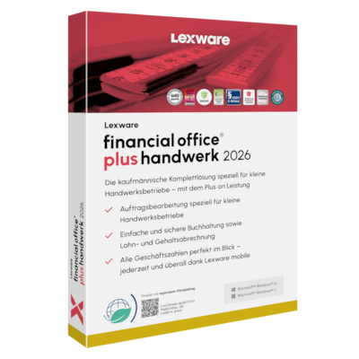 Lexware financial office plus handwerk 2026 Jahresversion (365-T