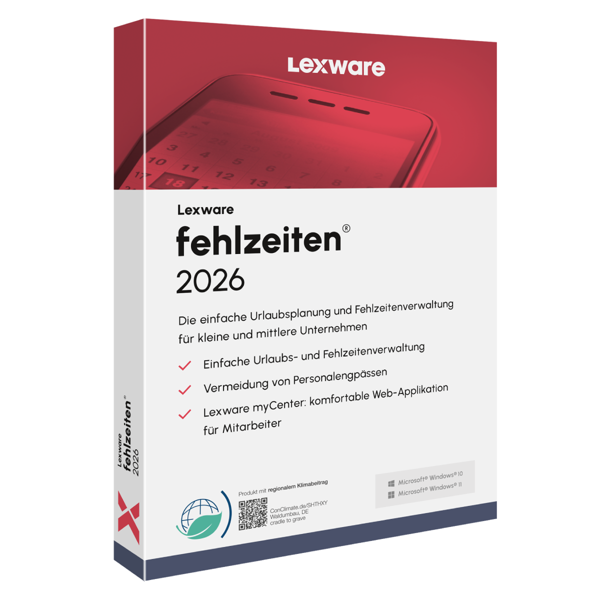 Lexware fehlzeiten 2026 Jahresversion (365-Tage)