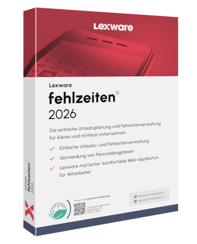 Lexware fehlzeiten 2026 - Abo