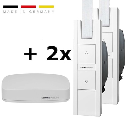Bundle HomePilot Gateway + 2x Gurtwickler RolloTron pure smart