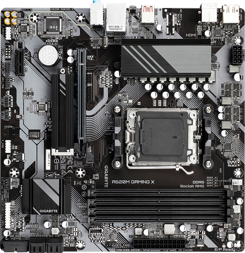 GIGABYTE A620M Gaming X Mainboard Sockel AM5 Mainboards Produkt Bild 6