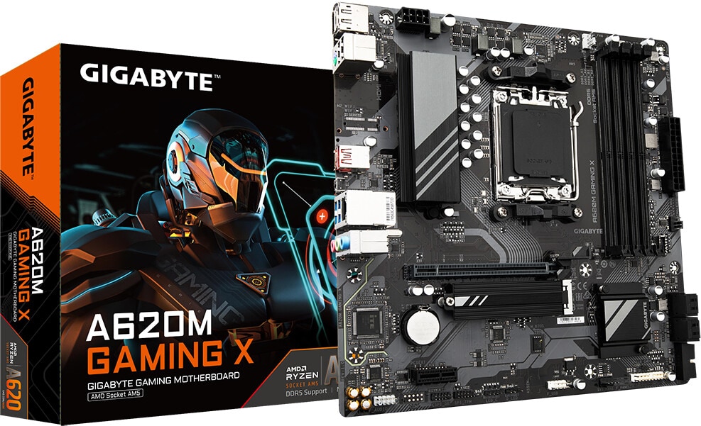Gigabyte A620M GAMING X motherboard
