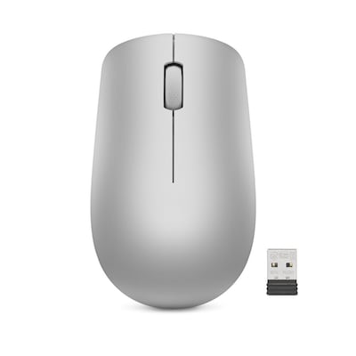 Lenovo 530 Wireless Maus (Platin Grau) mit Akku