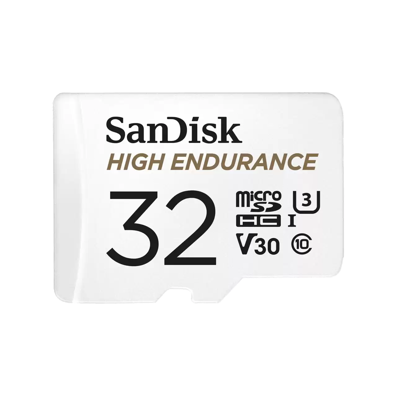 SanDisk High Endurance microSDXC 32GB Speicherkarte + SD Adapter Class 10, Lesegeschwindigkeiten von bis zu 100 MB/s, Für Langzeitvideoaufnahmen