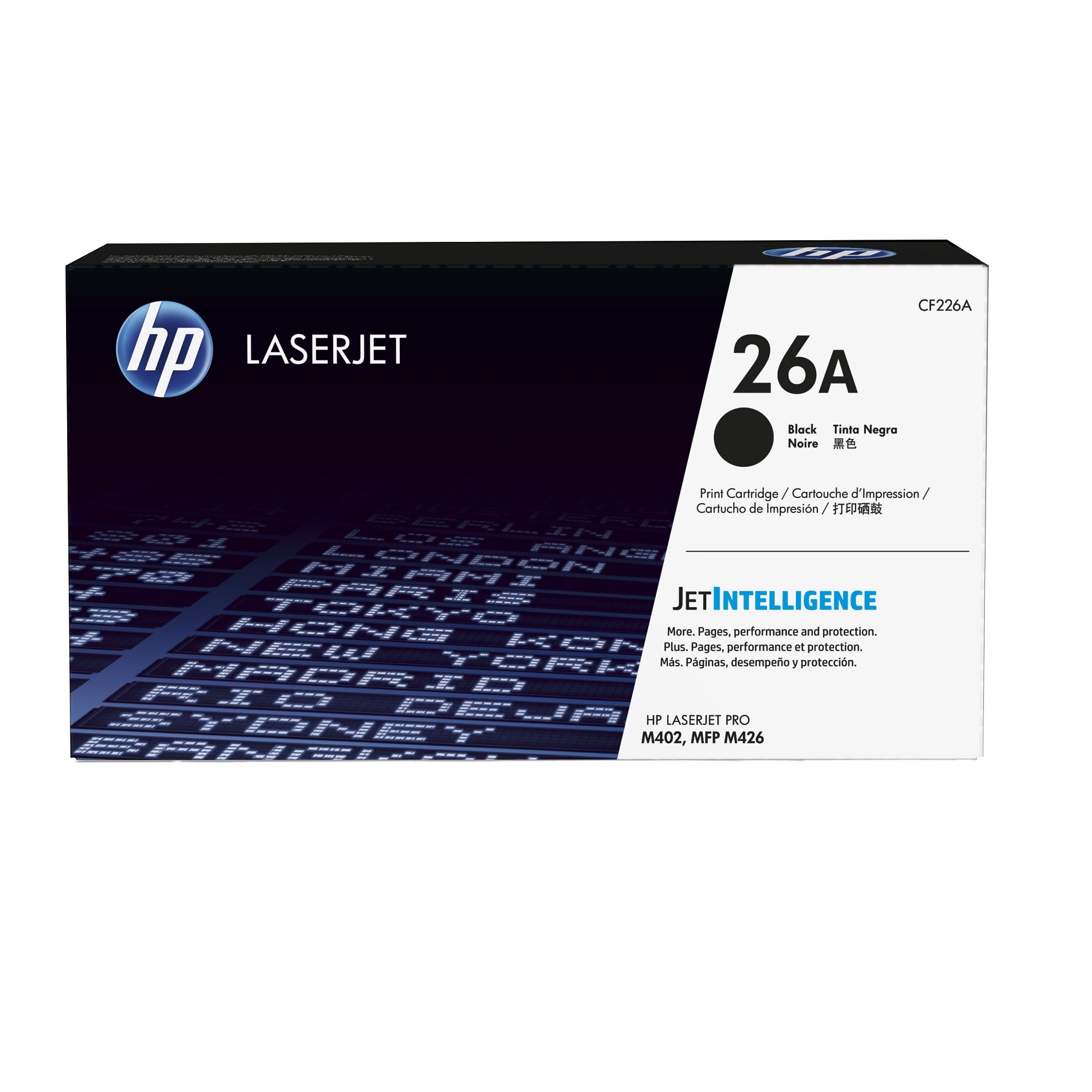 HP 26A CF226A LaserJet Tonerkartusche Schwarz Kompatibilität: HP LaserJet Pro MFP M400er, HP LaserJet Pro M400er