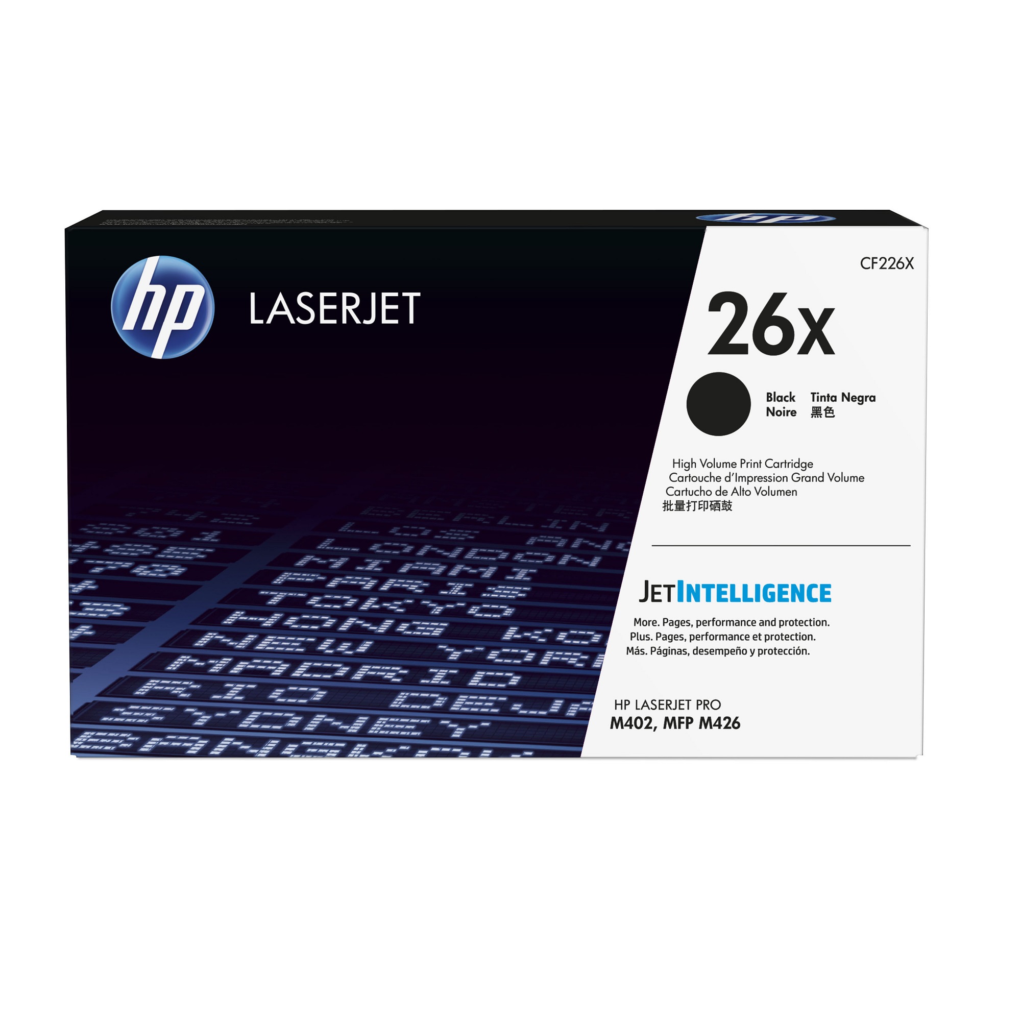 HP 26X (CF226X) LaserJet Tonerkartusche Schwarz Toner Produkt Bild 1