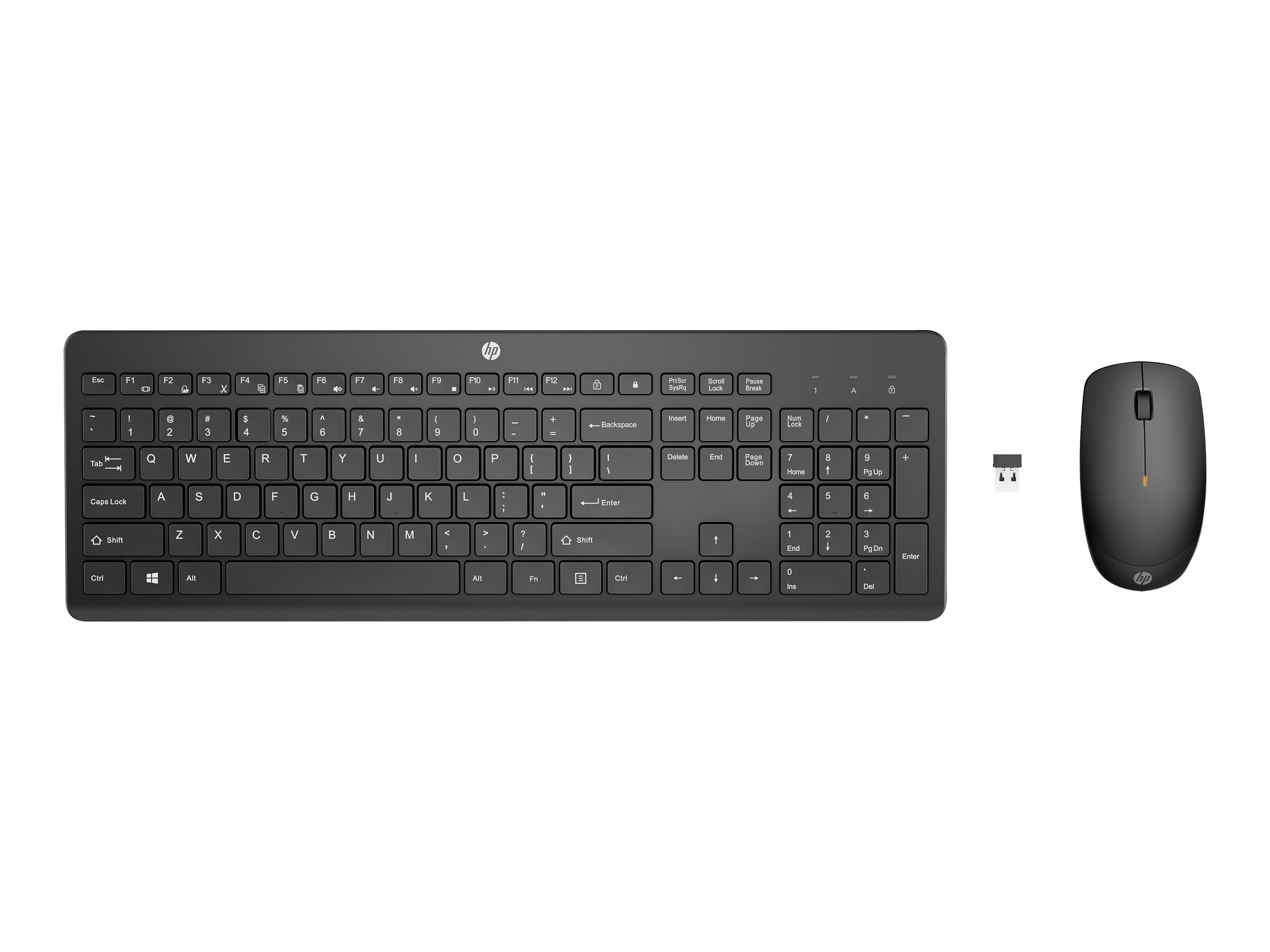HP 235 Tastatur und Maus Set | QWERTY Englisch Tastatur