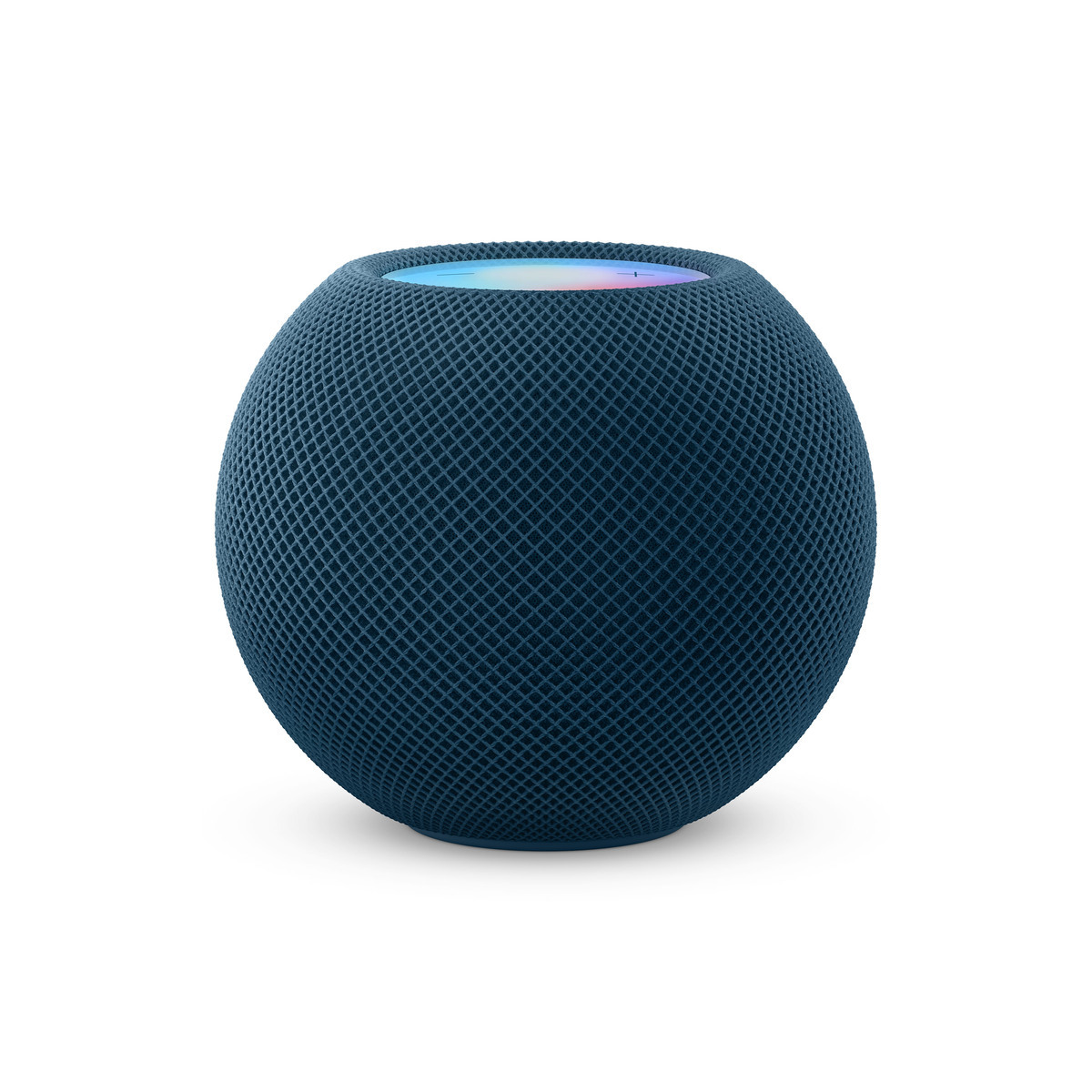Image of Apple HomePod Mini (Blau) MJ2C3D/A [Bluetooth, 360° Audio, Siri Sprachsteuerung]