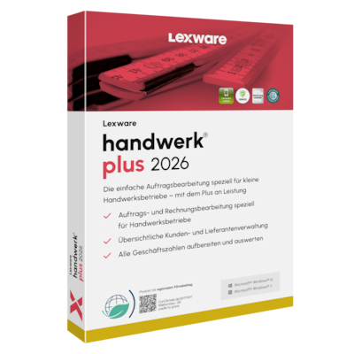Lexware handwerk plus 2026 Jahresversion (365-Tage)