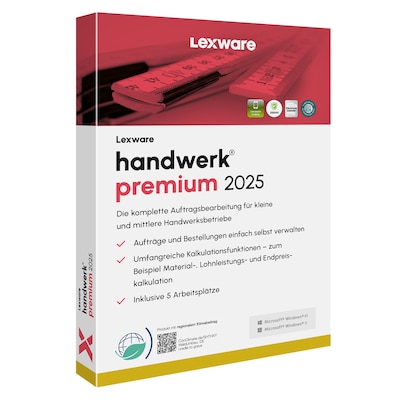 Lexware handwerk premium 2025 Jahresversion (365-Tage)