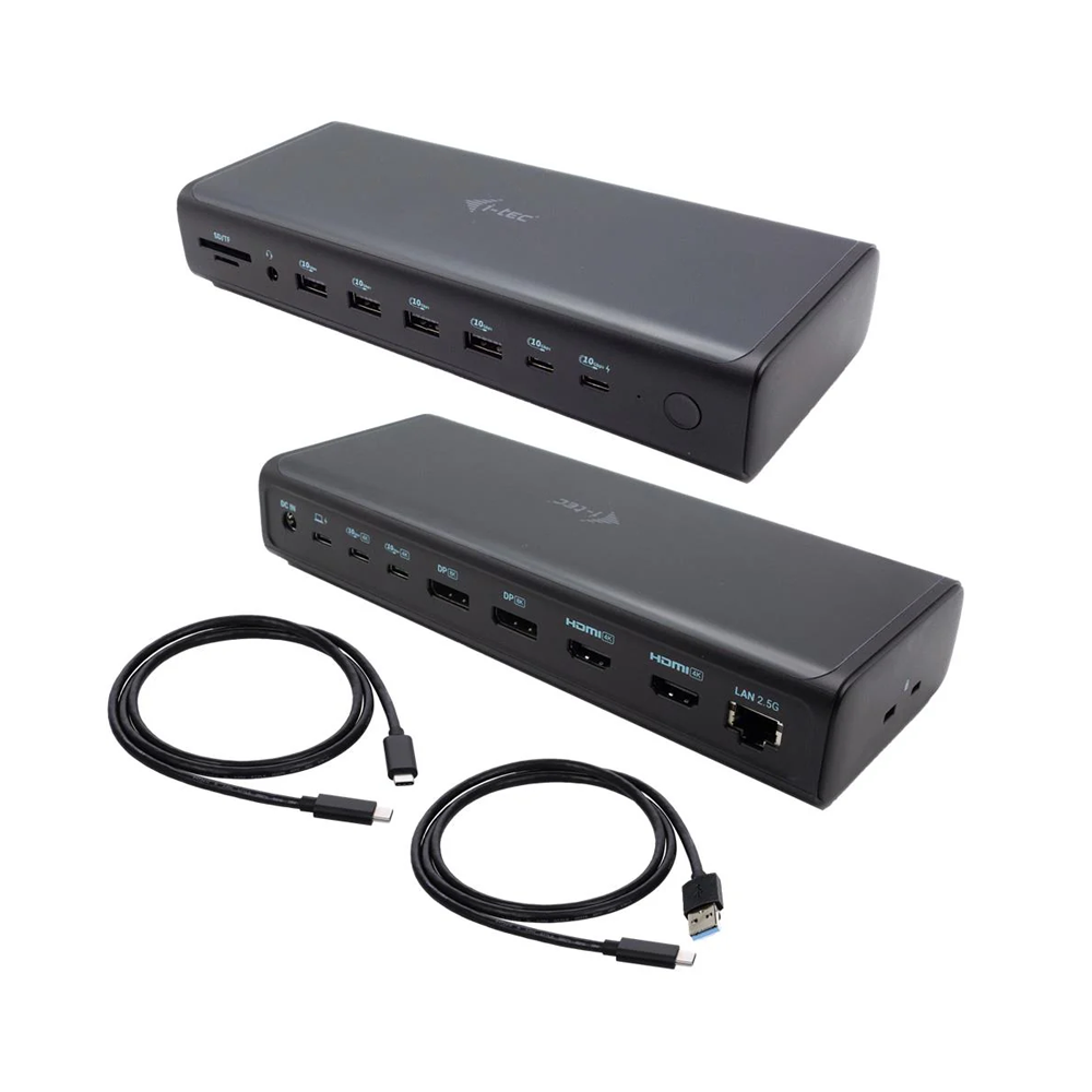 i-tec Universal 6x 4K Display Docking Station, PD 140W