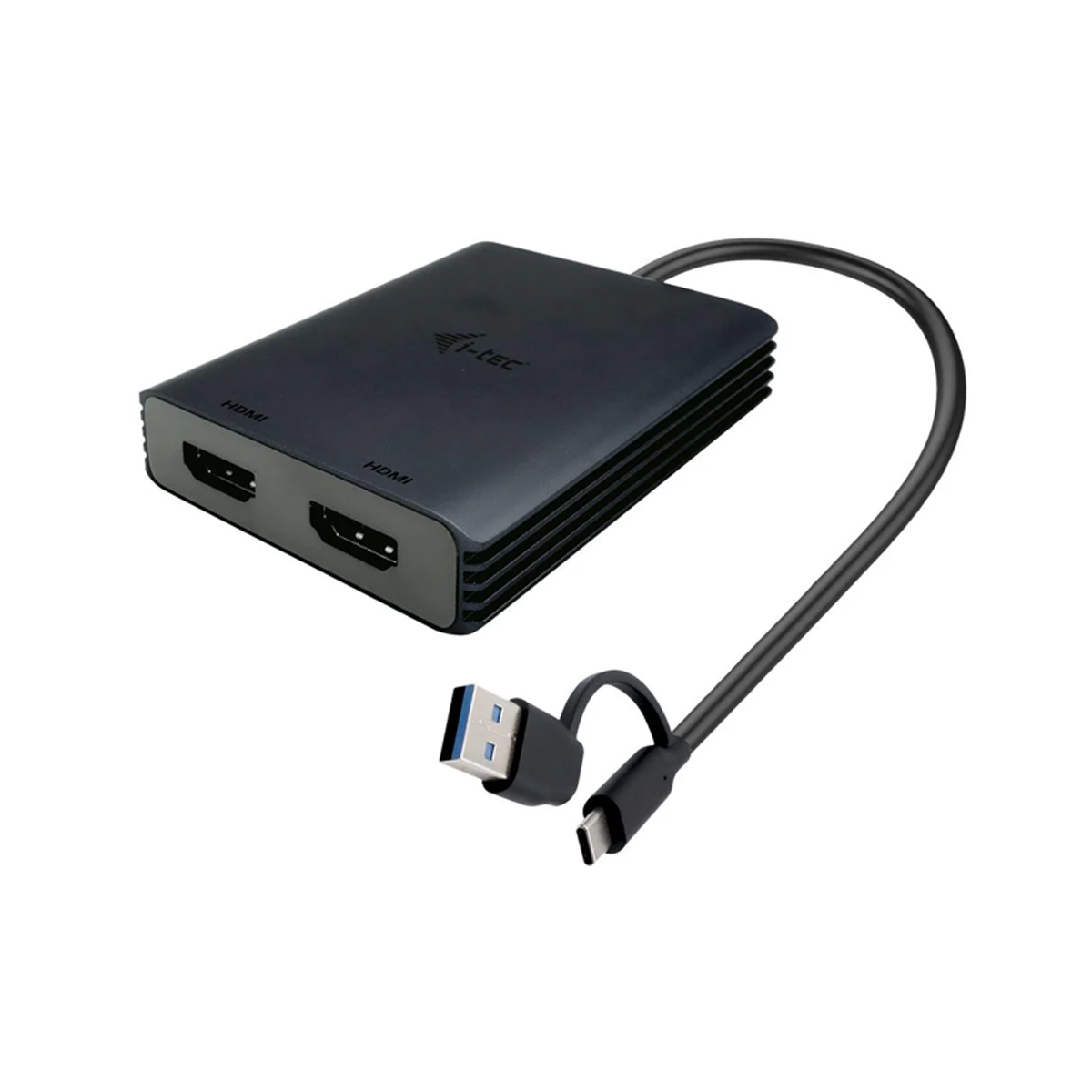 Thumbnail - i-tec USB-A/USB-C Dual 4K HDMI Video Adapter