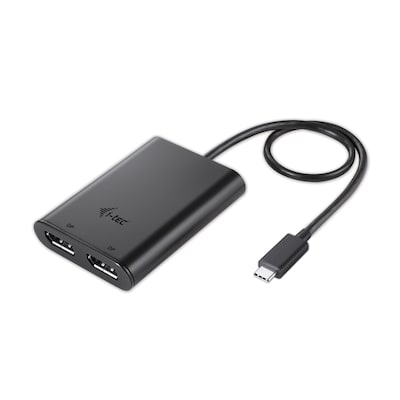 i-tec USB-C Dual 4K/60Hz (single 8K/30Hz) DP Video Adapter