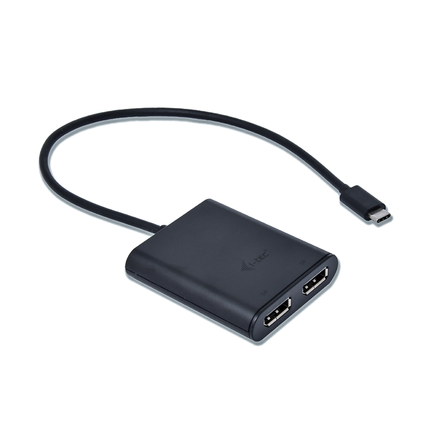 i-tec USB-C Dual 4K/60Hz (single 8K/30Hz) DP Video Adapter Adapter/Konverter Produkt Bild 2