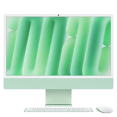 Apple iMac MWUE3D/A Grün - 61cm(24‘‘) M4 8-Core Chip, 8-Core GPU, 16GB Ram, 256GB SSD