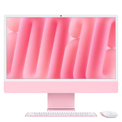 Apple iMac Pink CZ1E6-0121010 - 61cm(24‘‘) M4 8?Core CPU, 8?Core GPU, 24GB RAM, 1TB SSD, Standardglas, Magic Keyboard To...