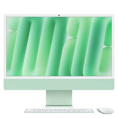 Apple iMac MWUY3D/A Grün 61cm(24‘‘) M4 10-Core Chip, 10-Core GPU, 16GB Ram, 256GB SSD