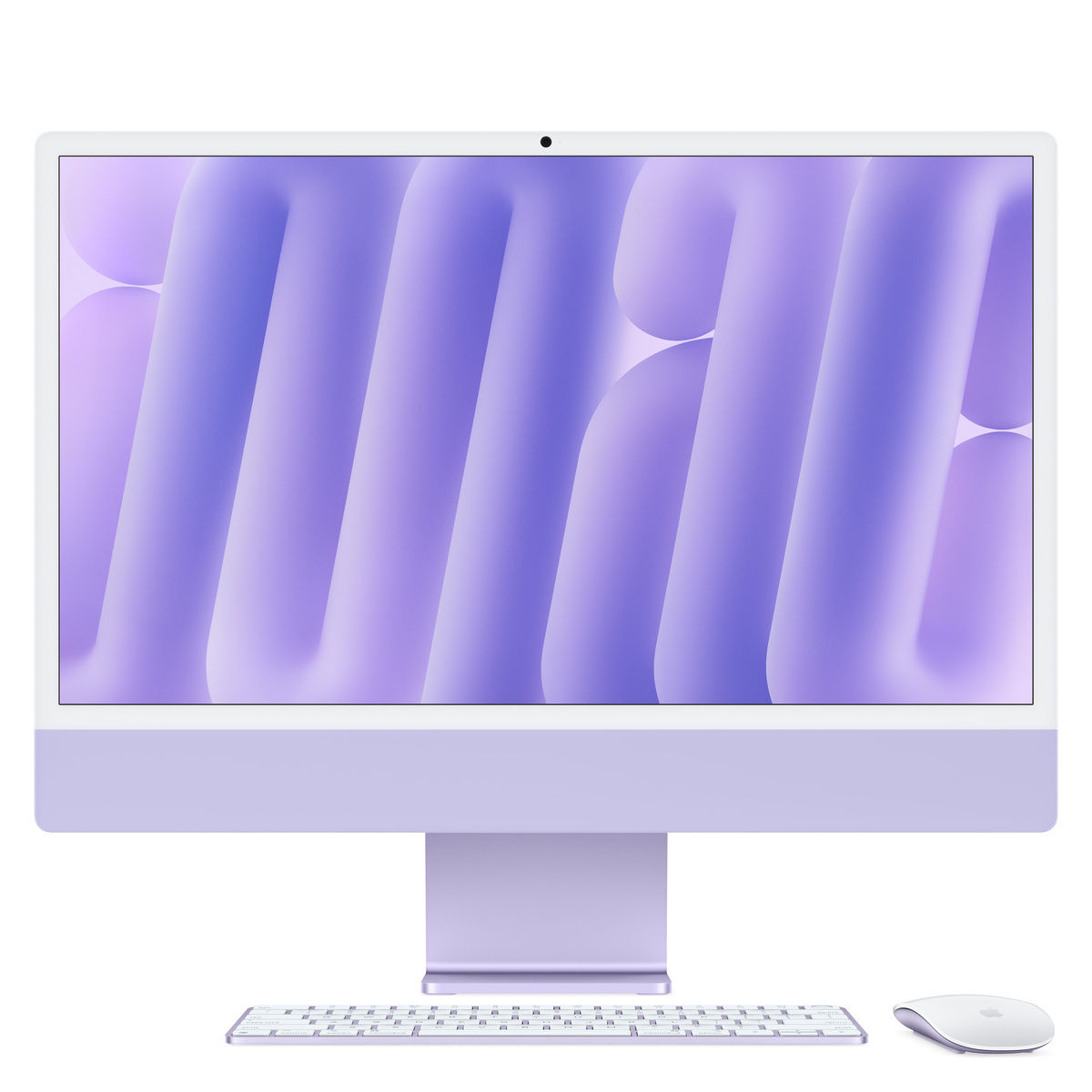Apple iMac Violett CZ1E7-0121000 - 61cm(24‘‘) M4 8?Core CPU, 8?Core GPU, 24GB RAM, 1TB SSD, Standardglas, Magic Keyboard