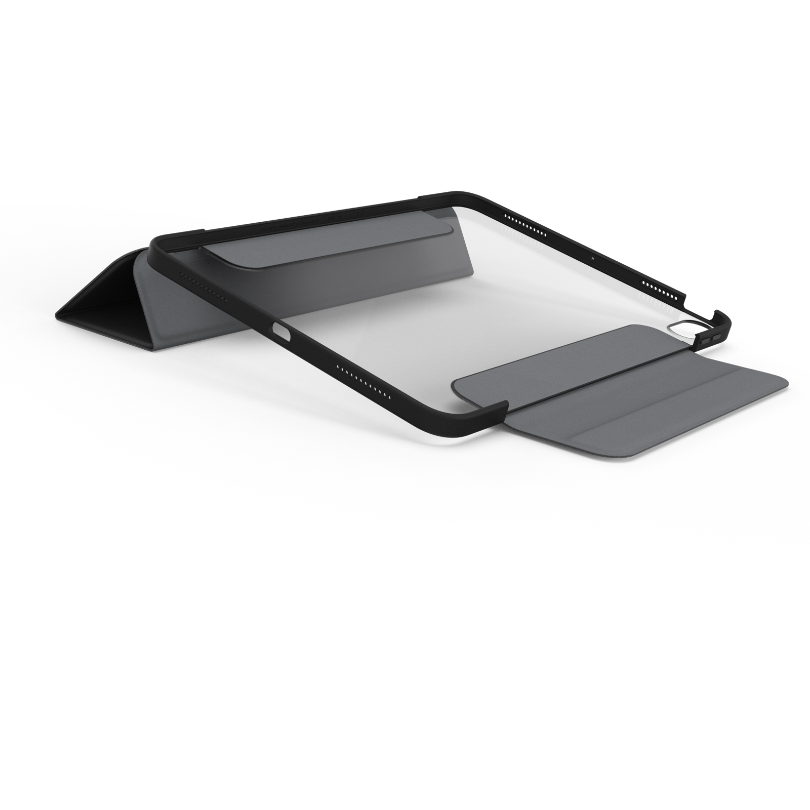 OtterBox Symmetry Folio für iPad Air 11" (M3/M2/5./4. Gen.) Schwarz - Tablet Schutzhülle - rugged Tablettaschen Produkt Bild 7