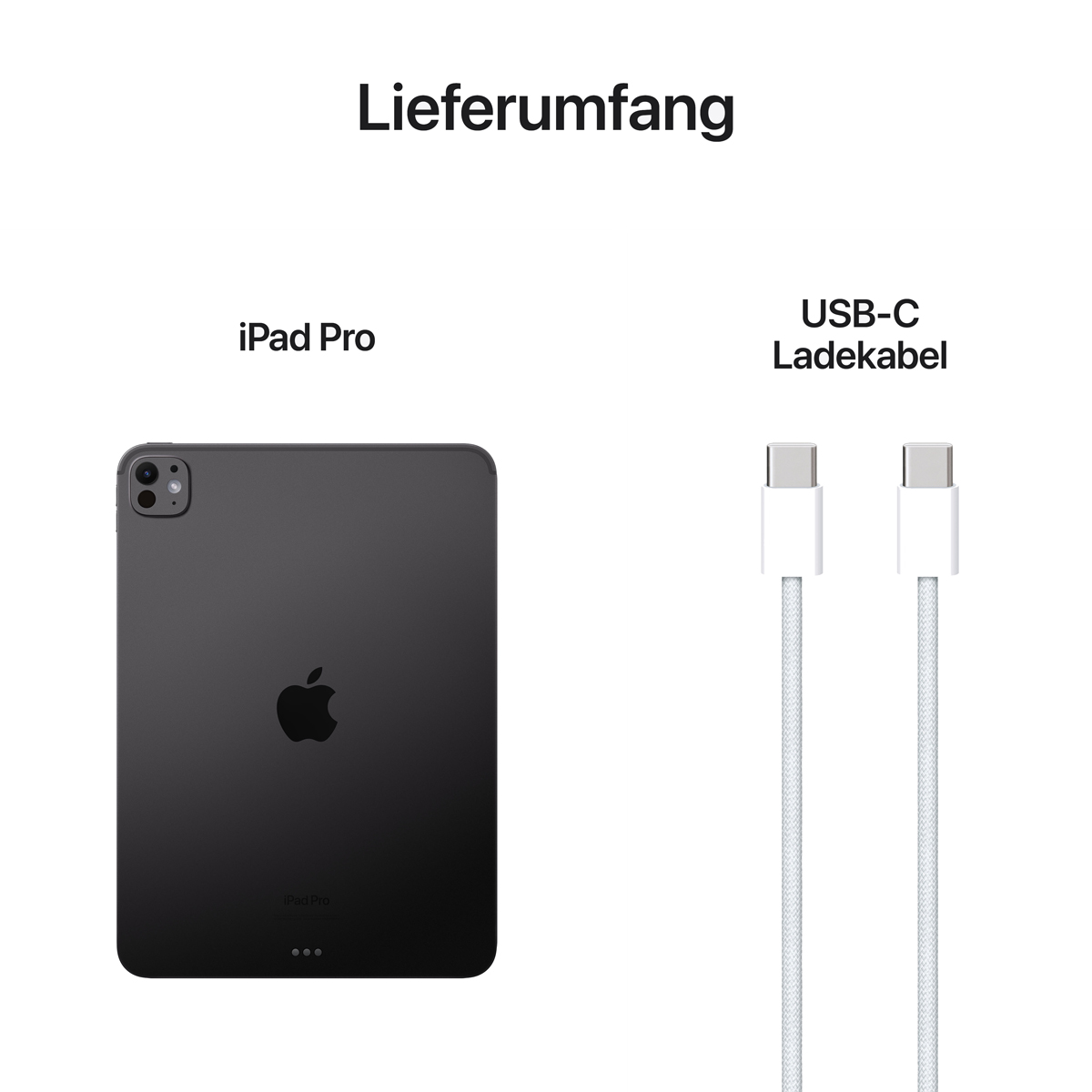 Apple iPad Pro 11 Wi-Fi 512GB Space Schwarz M5 - Tablet online