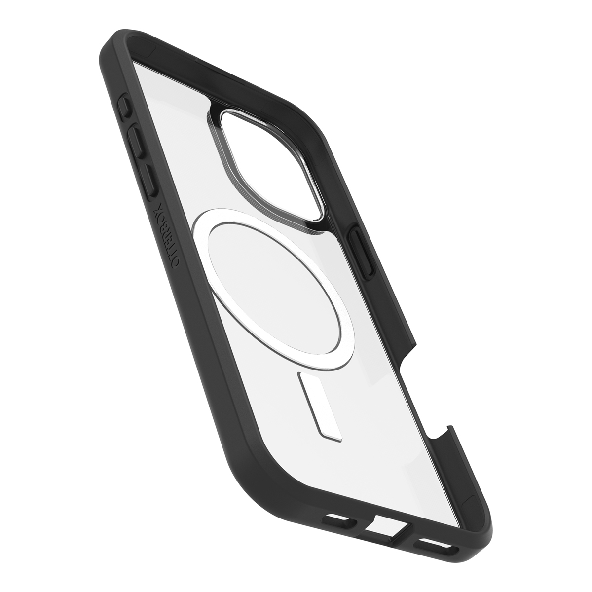 OtterBox React MagSafe Apple iPhone 16 Plus black Crystal - transparent/schwarz Handytaschen Produkt Bild 3