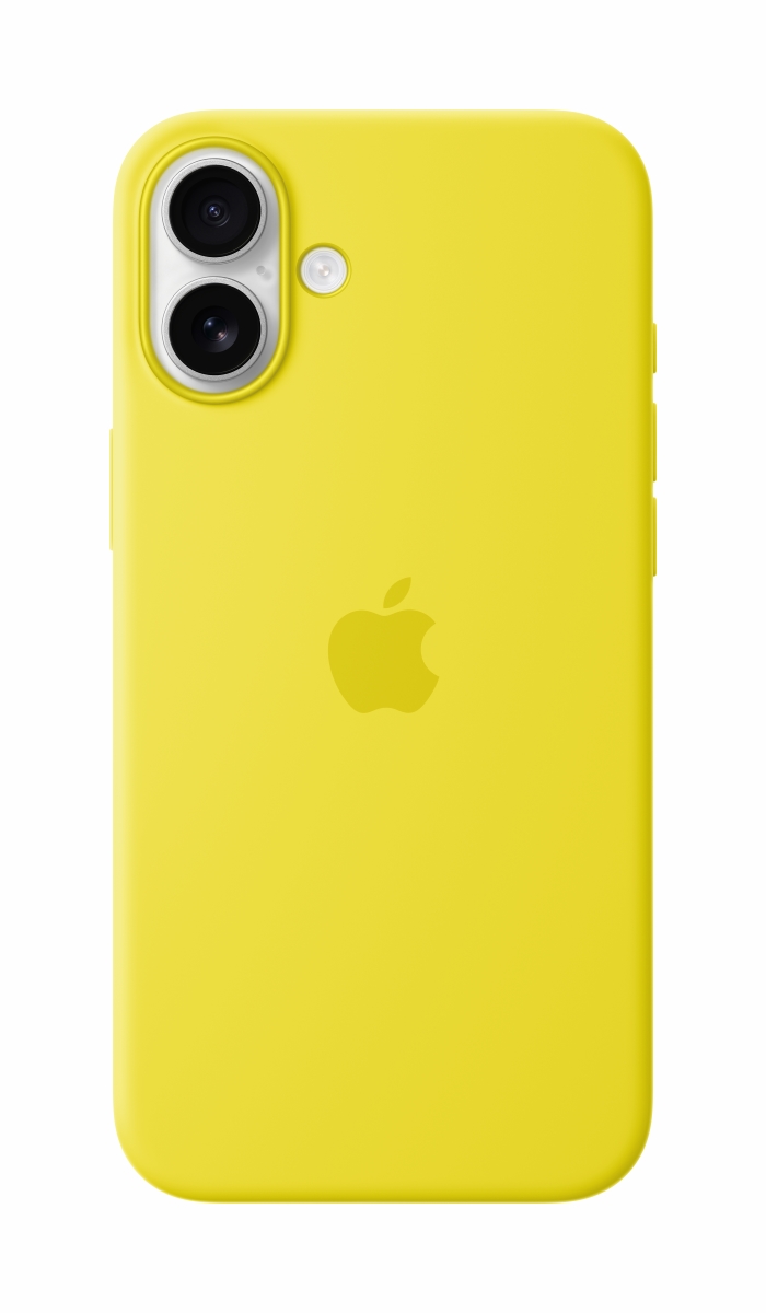 Apple Silikon Case iPhone 16 Plus mit MagSafe sternfrucht