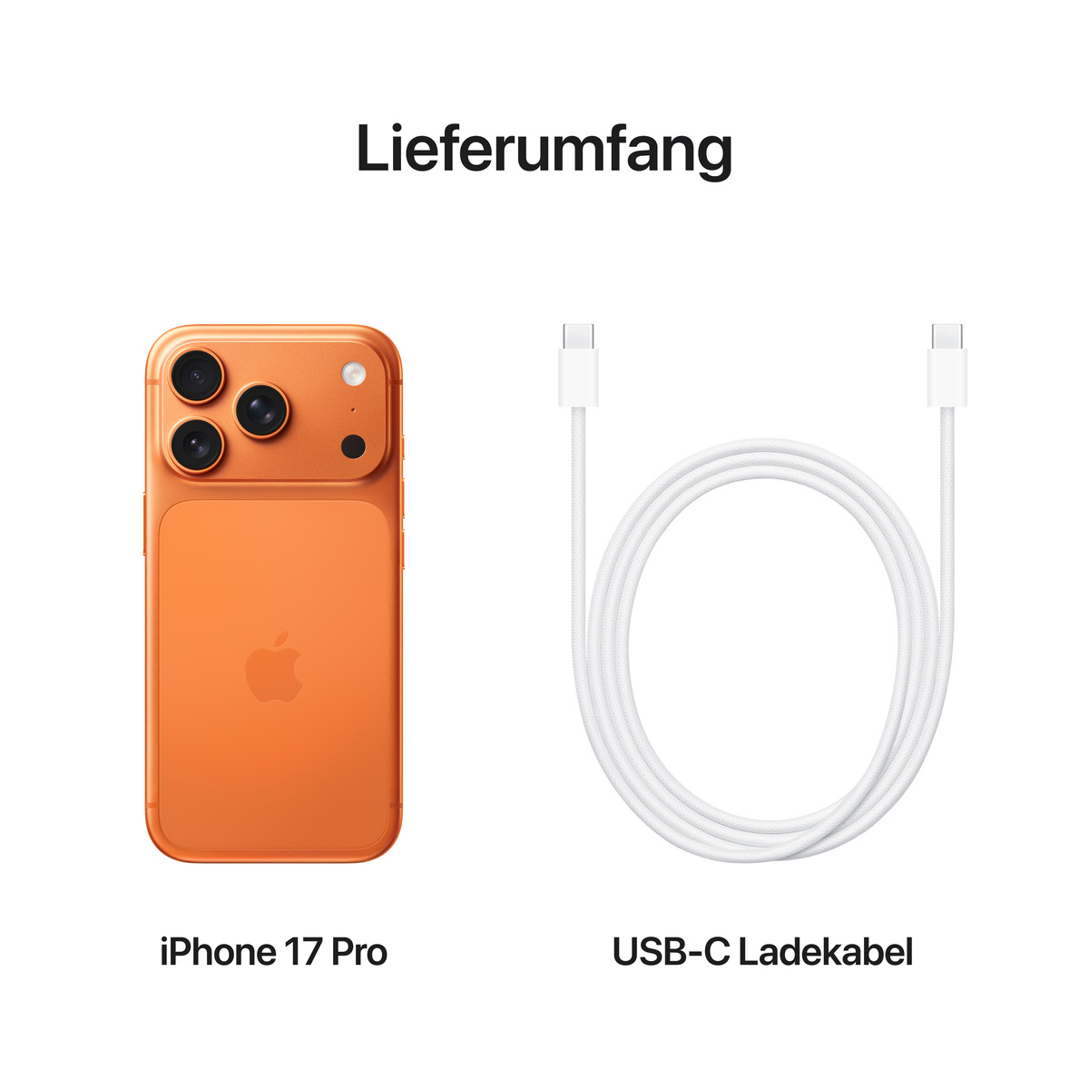 iPhone 17 Pro 256GB Cosmic Orange B-Ware Handy Produkt Bild 5