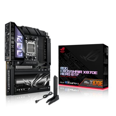 ASUS ROG CROSSHAIR X870E Hero BTF Mainboard Sockel AM5