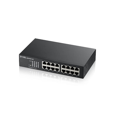 Zyxel GS1100-16 16-Port Gigabit Unmanaged Switch V4