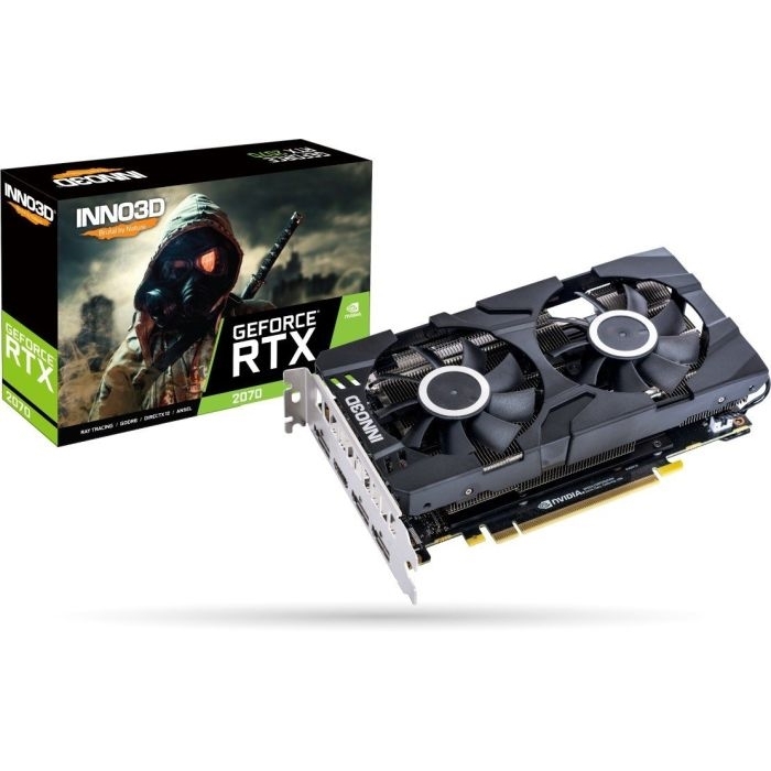 INNO3D GeForce RTX 2070 Twin X2 Rev.2 silber 8GB GDDR6