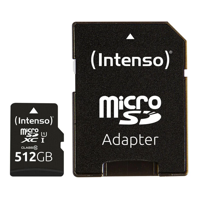 Intenso microSD Karte UHS-I PERFORMANCE 512 GB Speicherkarte