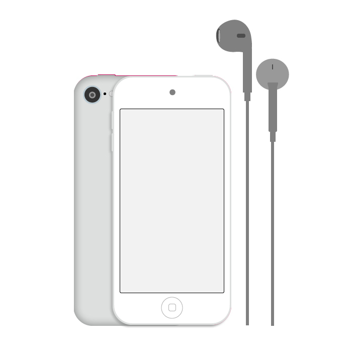 Apple iPod touch 7G 128GB (silber) - MP3-/MP4-Player online kaufen