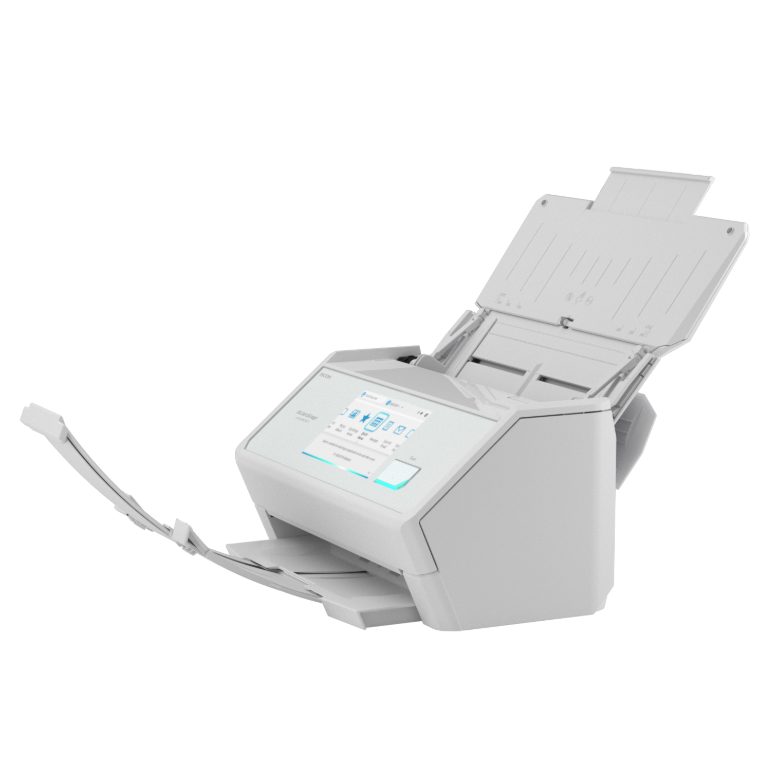 Ricoh ScanSnap ix 2500 weiß Dokumentenscanner B-Ware A4, 600 x 600 dpi, USB, WLAN, Duplex, ADF, 5-Zoll-Farb-IPS-Touchscreen Scanner Produkt Bild 2
