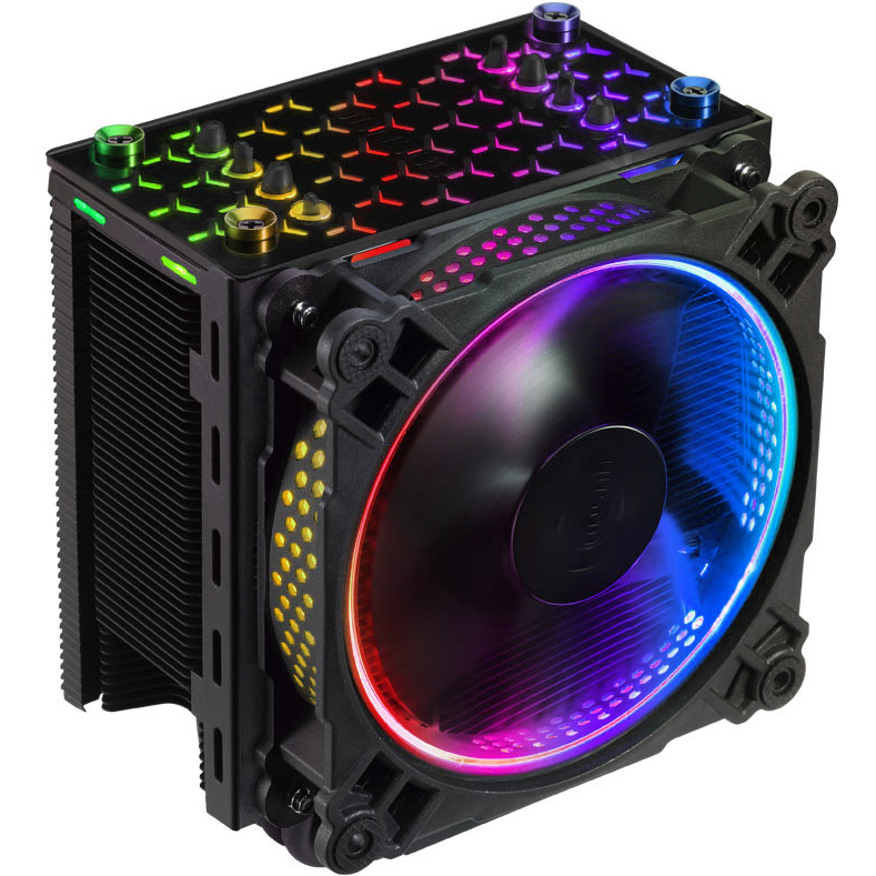 Jonsbo CR-201 Dissipatore Per CPU A Torre - RGB 120 Mm, Nero, Per Prestazioni Di Raffreddamento