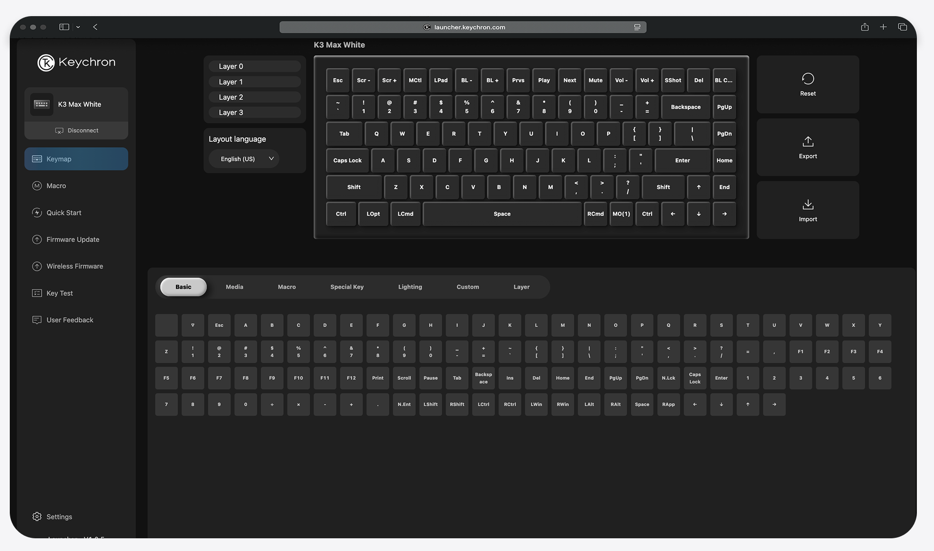 Keychron K3 Max QMK/VIA Wireless Custom Mechanical Keyboard _5