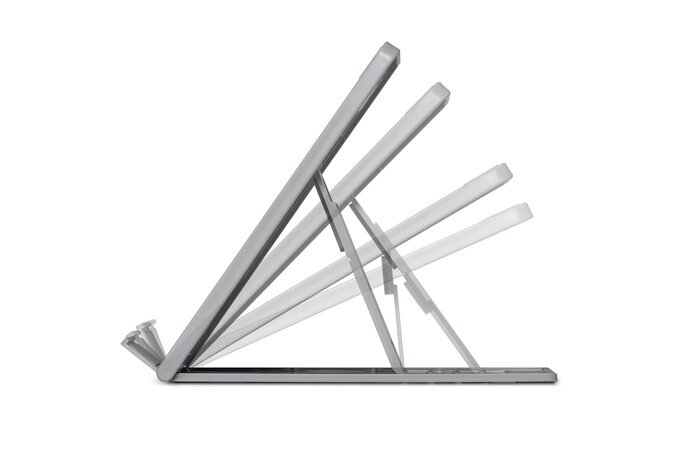 Kensington SmartFit Easy Riser Go 14" - Höhenverstellbarer Laptop- und Tabletständer - Grau