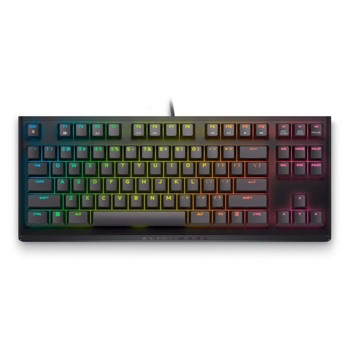 Alienware Tenkeyless Gaming Keyboard - AW420K (Dark) US Int. (QWERTY)