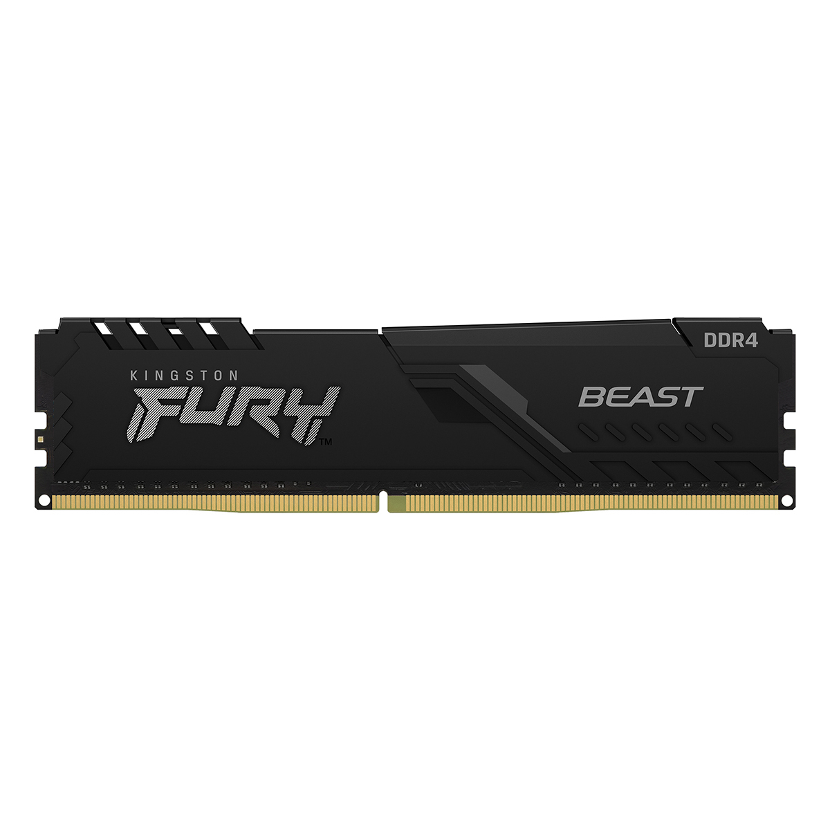 Thumbnail - Kingston FURY Beast Schwarz 32GB DDR4-3600 CL18 UDIMM Gaming Arbeitsspeicher